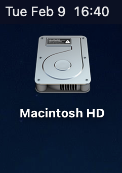 Macデスクトップへアイコン表示方法
